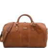 Travel Leather Duffle bag - Large Size
