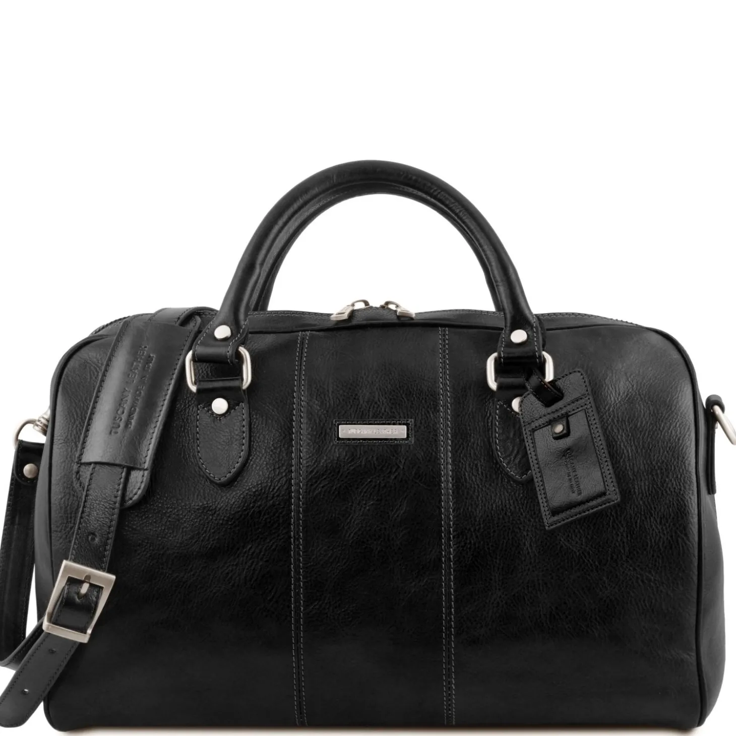 Travel Leather Duffle bag - Small Size