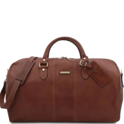 Travel Leather Duffle bag - Large Size
