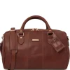 Travel Leather Duffle bag - Small Size