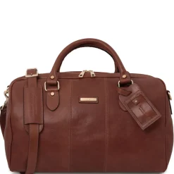 Travel Leather Duffle bag - Small Size