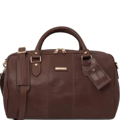 Travel Leather Duffle bag - Small Size