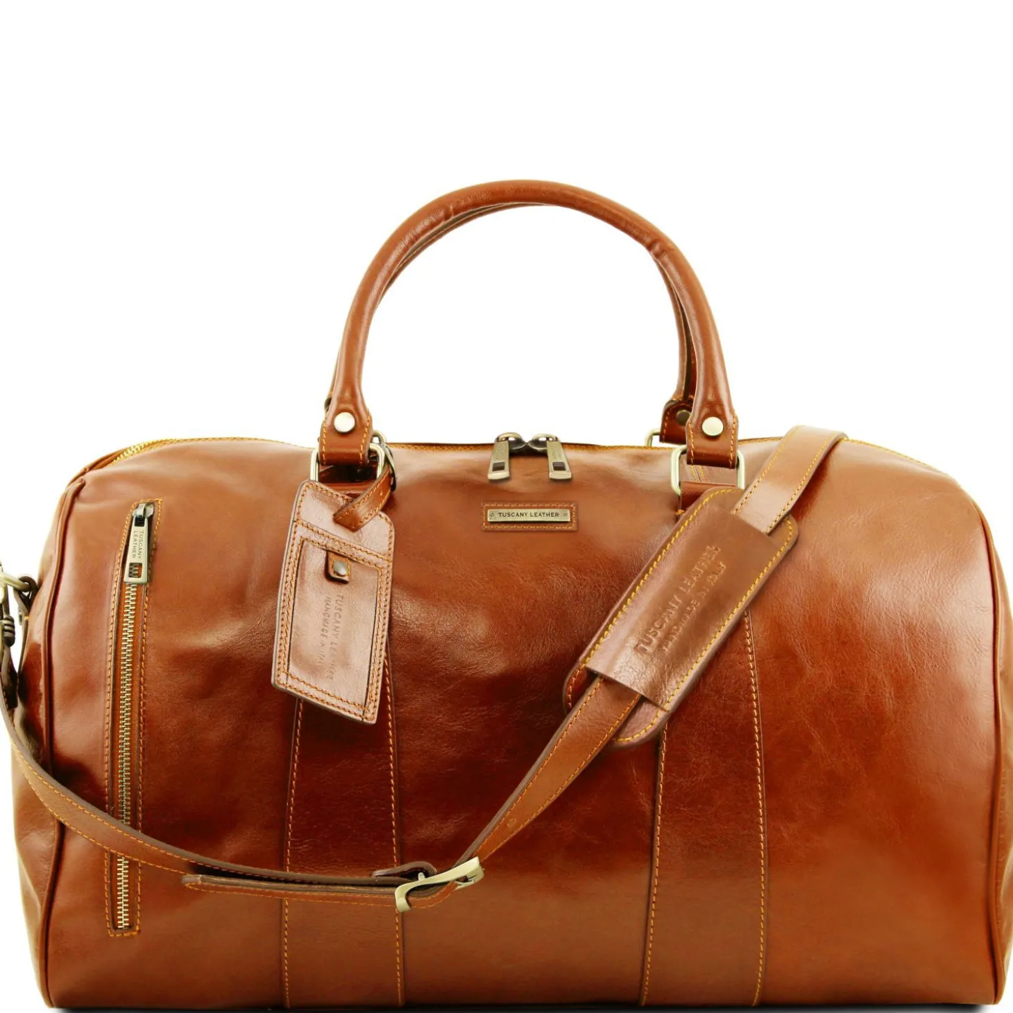 Travel Leather Duffle bag - Large Size