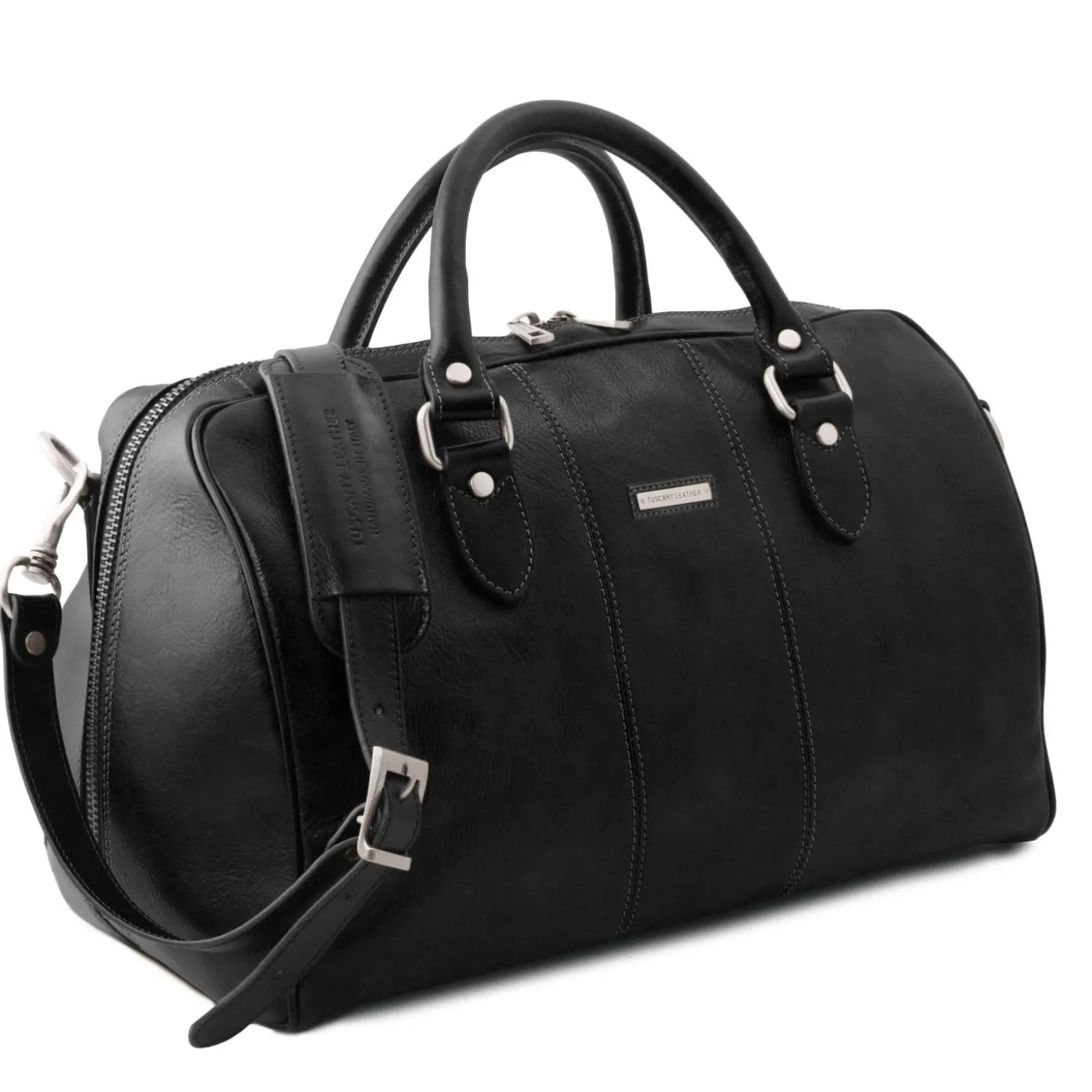 Travel Leather Duffle bag - Small Size