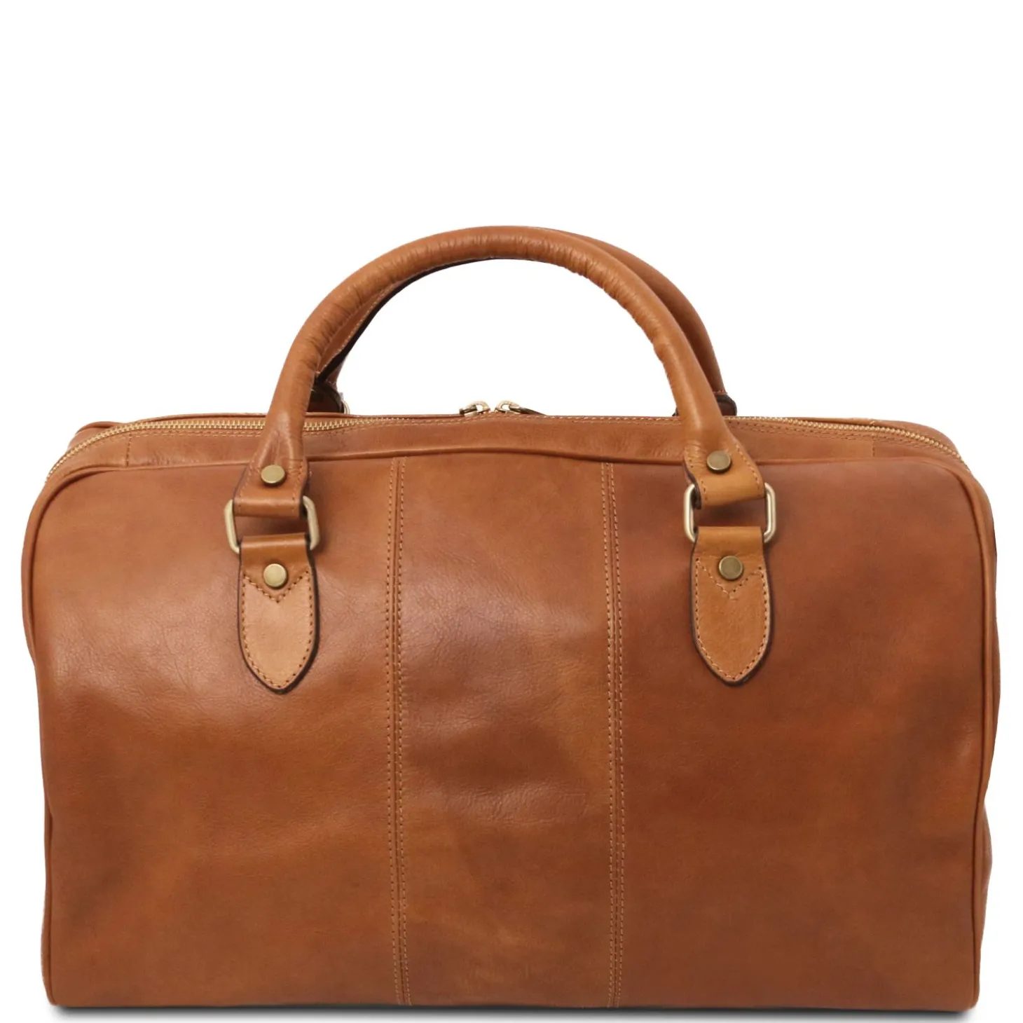 Travel Leather Duffle bag - Small Size