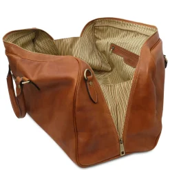 Travel Leather Duffle bag - Large Size