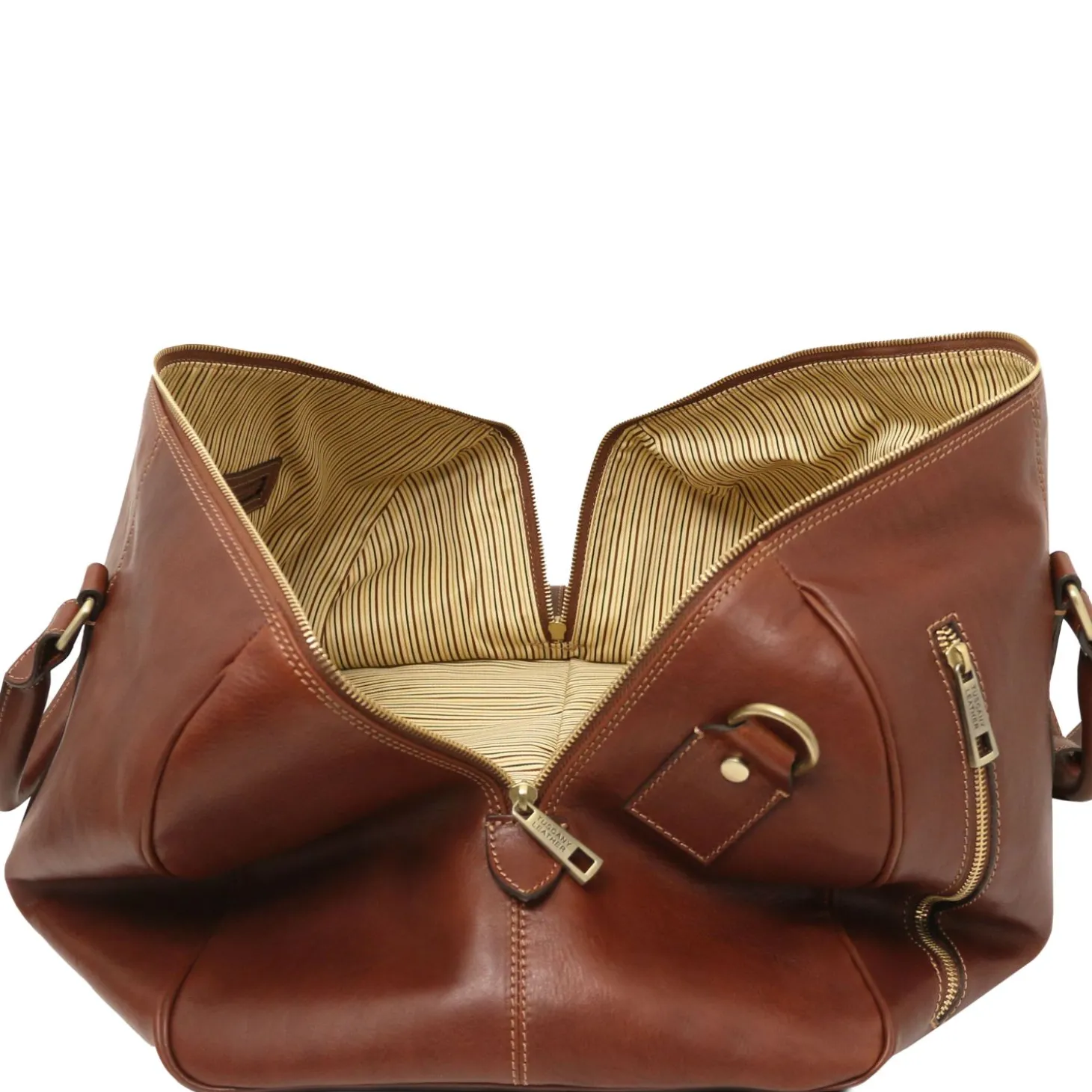Travel Leather Duffle bag - Large Size