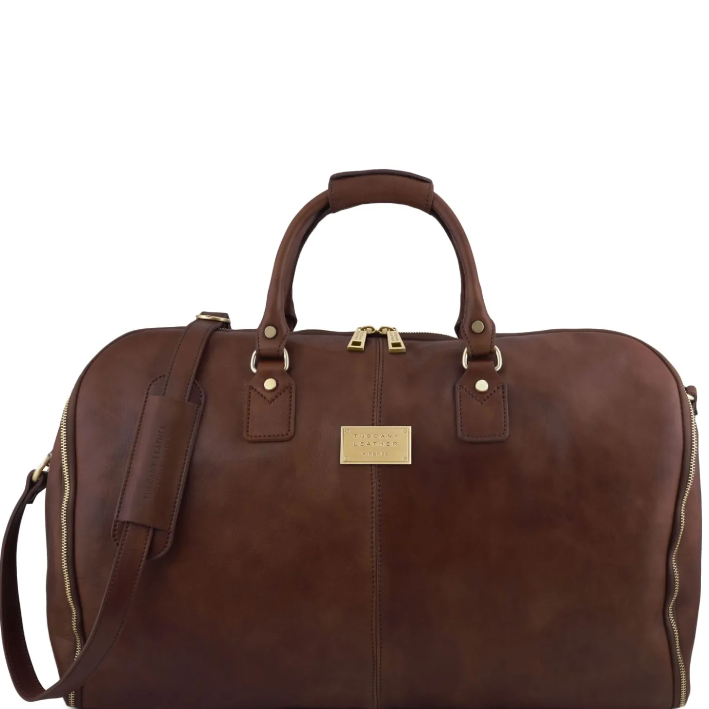 Travel Leather Duffle/Garment bag