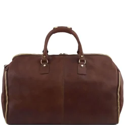 Travel Leather Duffle/Garment bag
