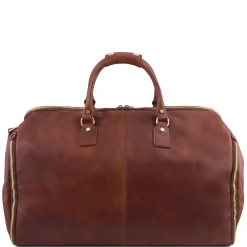 Travel Leather Duffle/Garment bag