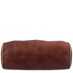 Travel Leather Duffle/Garment bag
