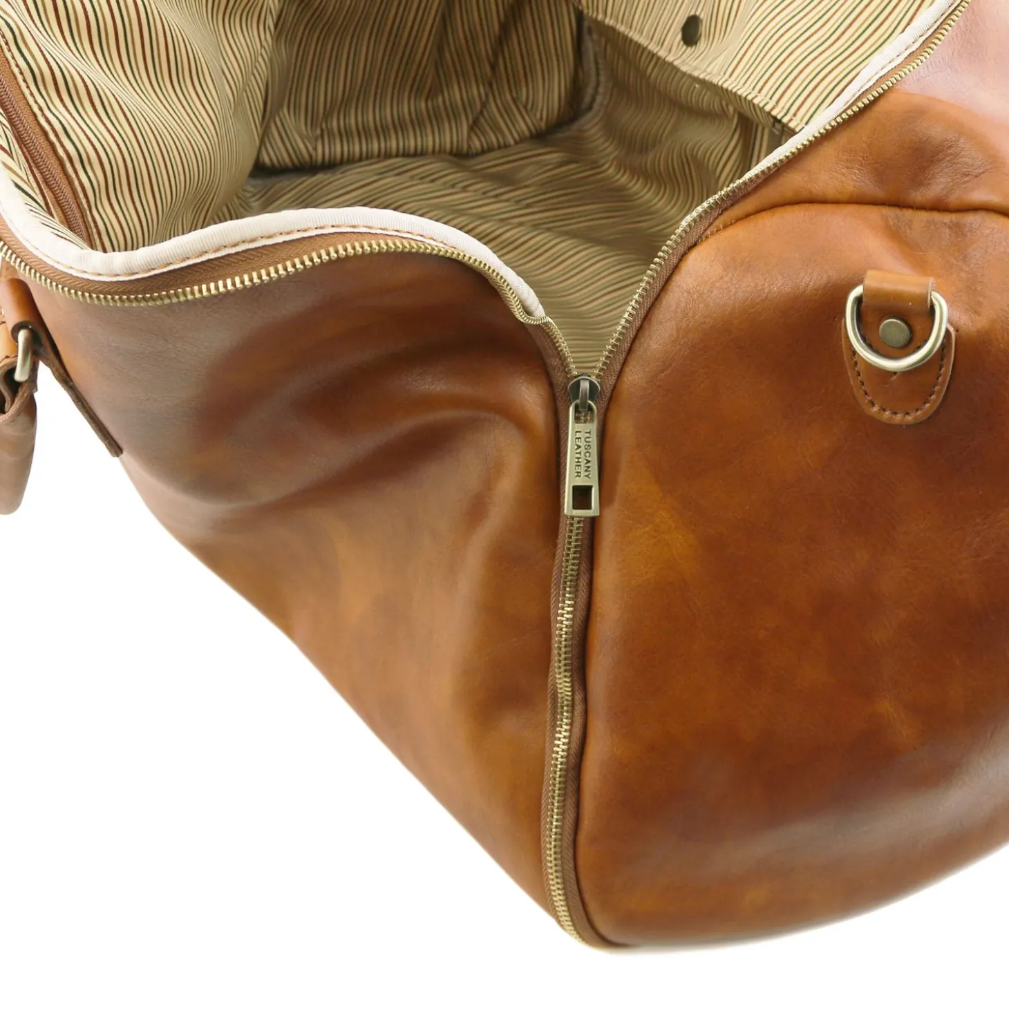 Travel Leather Duffle/Garment bag