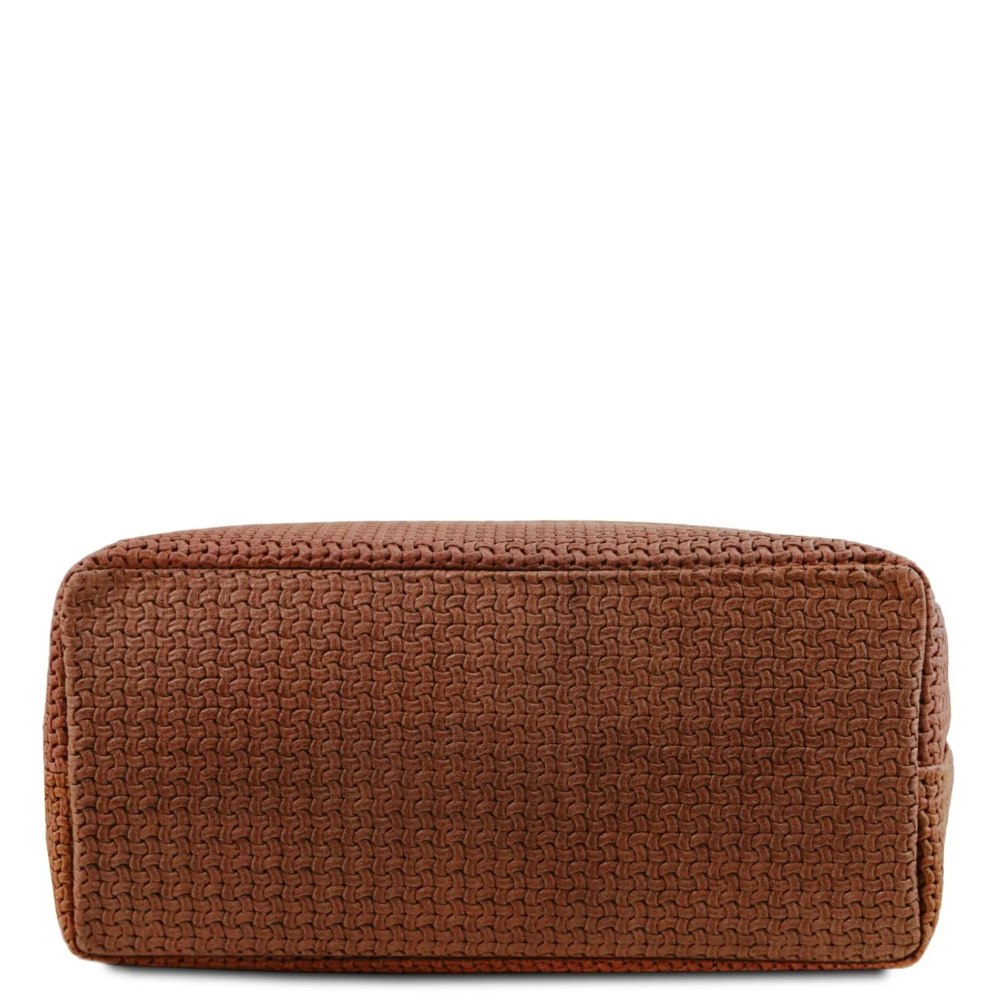 Woven Printed Leather Shopping bag